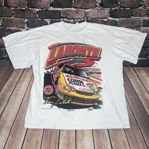 Vintage Terry Labonte Kelloggs Frosted Flakes Kickin Asphalt T-Shirt Size 2XL